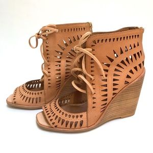 Jeffrey Campbell Rodillo-Hi 7M Leather Sandal